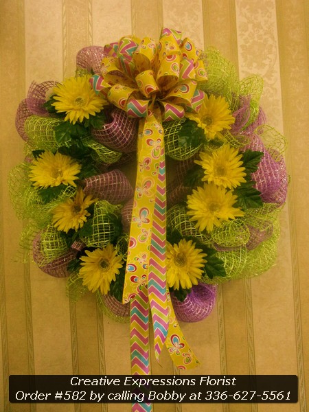 Mesh Wreath