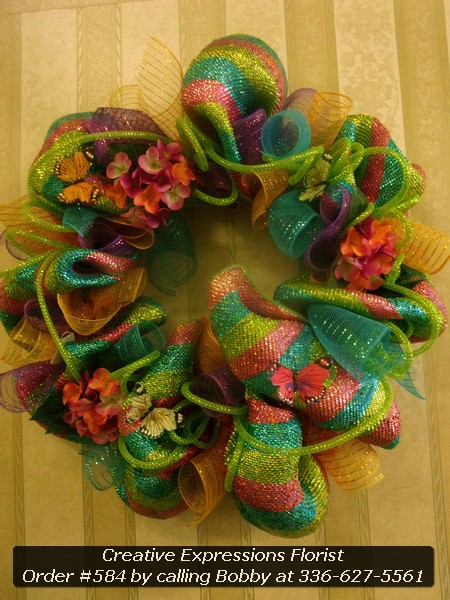 Mesh Wreath