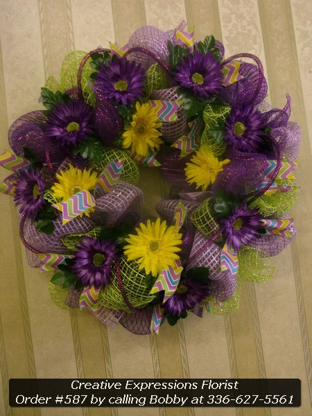 Mesh Wreath